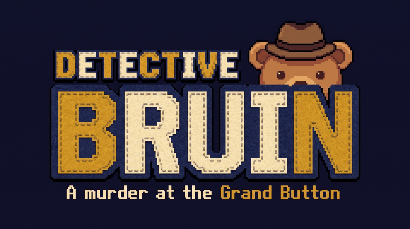 Detective Bruin logo
